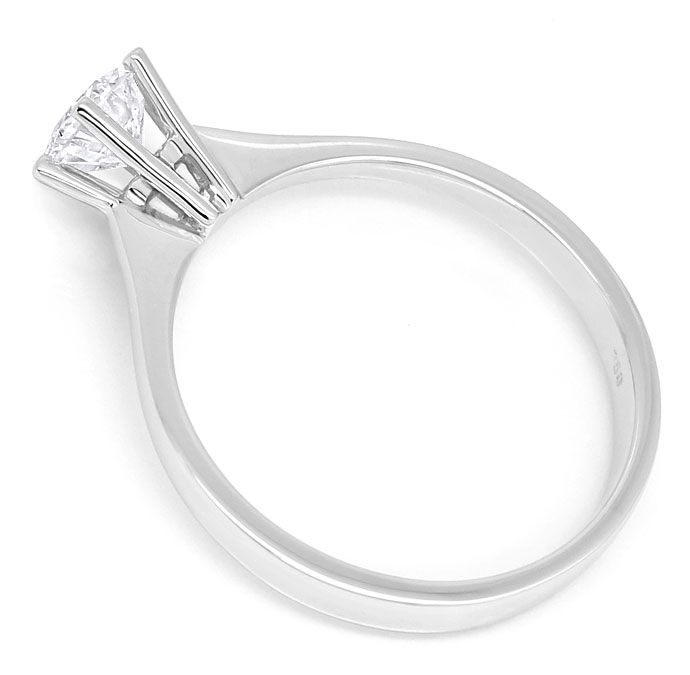Foto 3 - Brillant-Solitär Ring mit 0,56ct Top Wesselton F in 18K, R7868